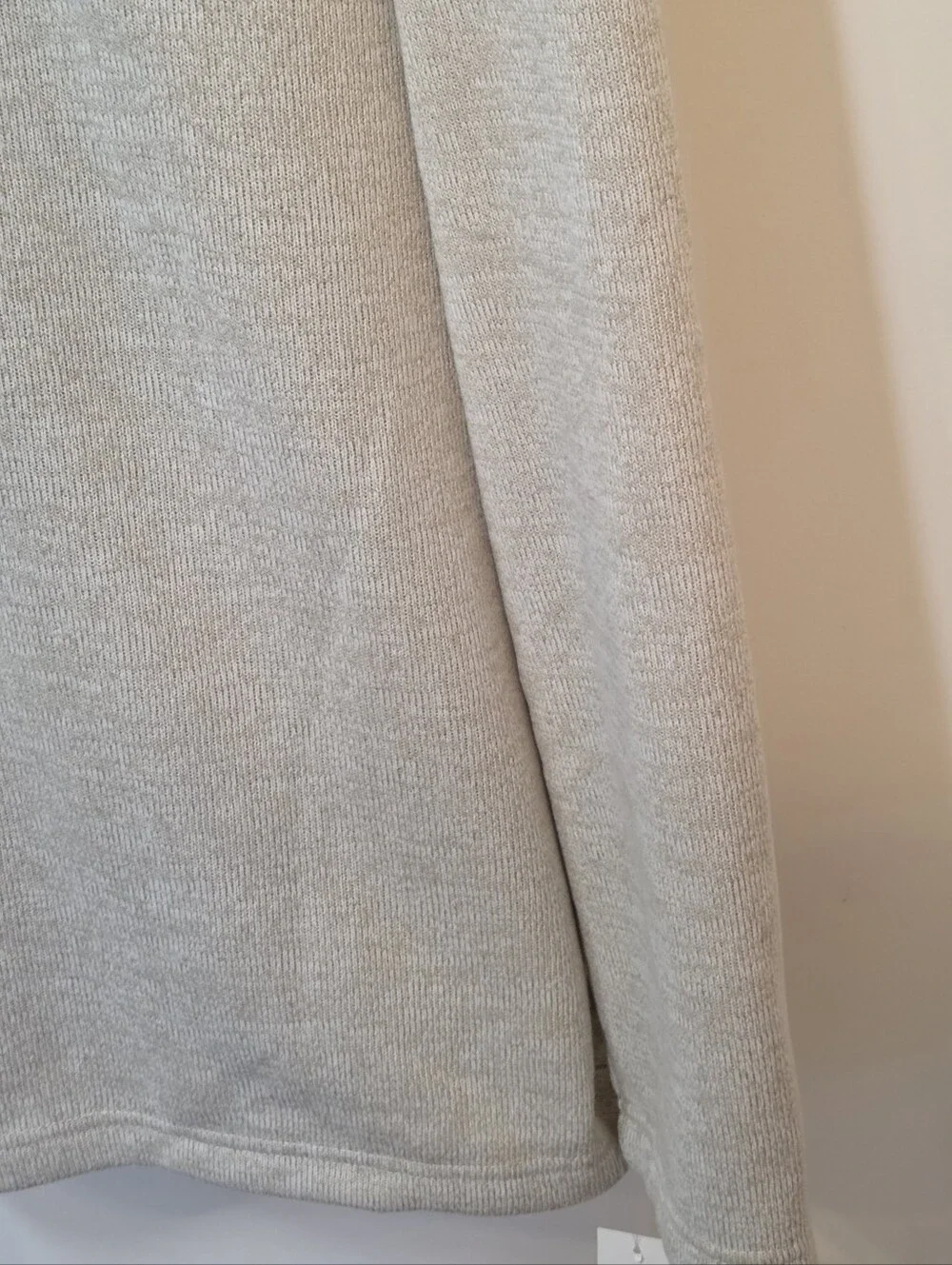 Izod Men's XL Gray Fleece 1/4 Zip Mock Neck Pullover Rock Heather NWT $70